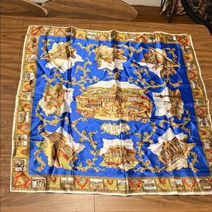 Vintage Roma Travel souvenir Scarf